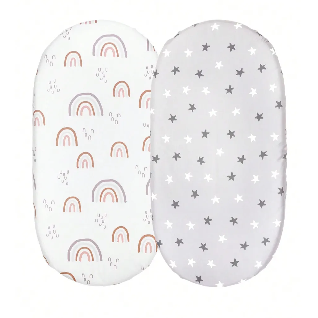Baby Bassinet Sheets 82x41 cm /2 Pack