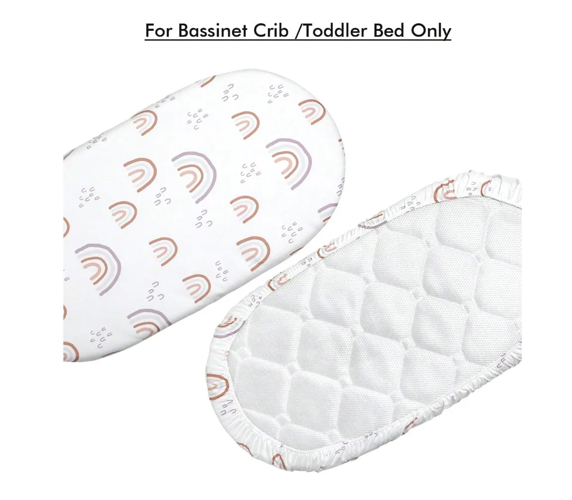 Baby Bassinet Sheets 82x41 cm /2 Pack