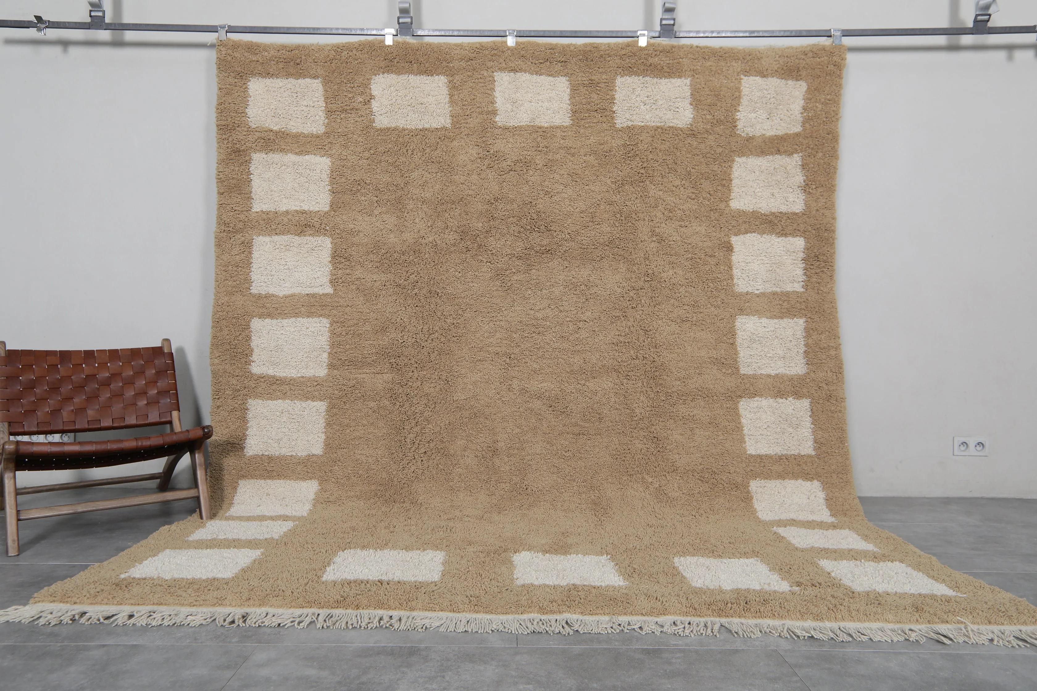 Beni ourain rug - Moroccan custom rug - Wool rug