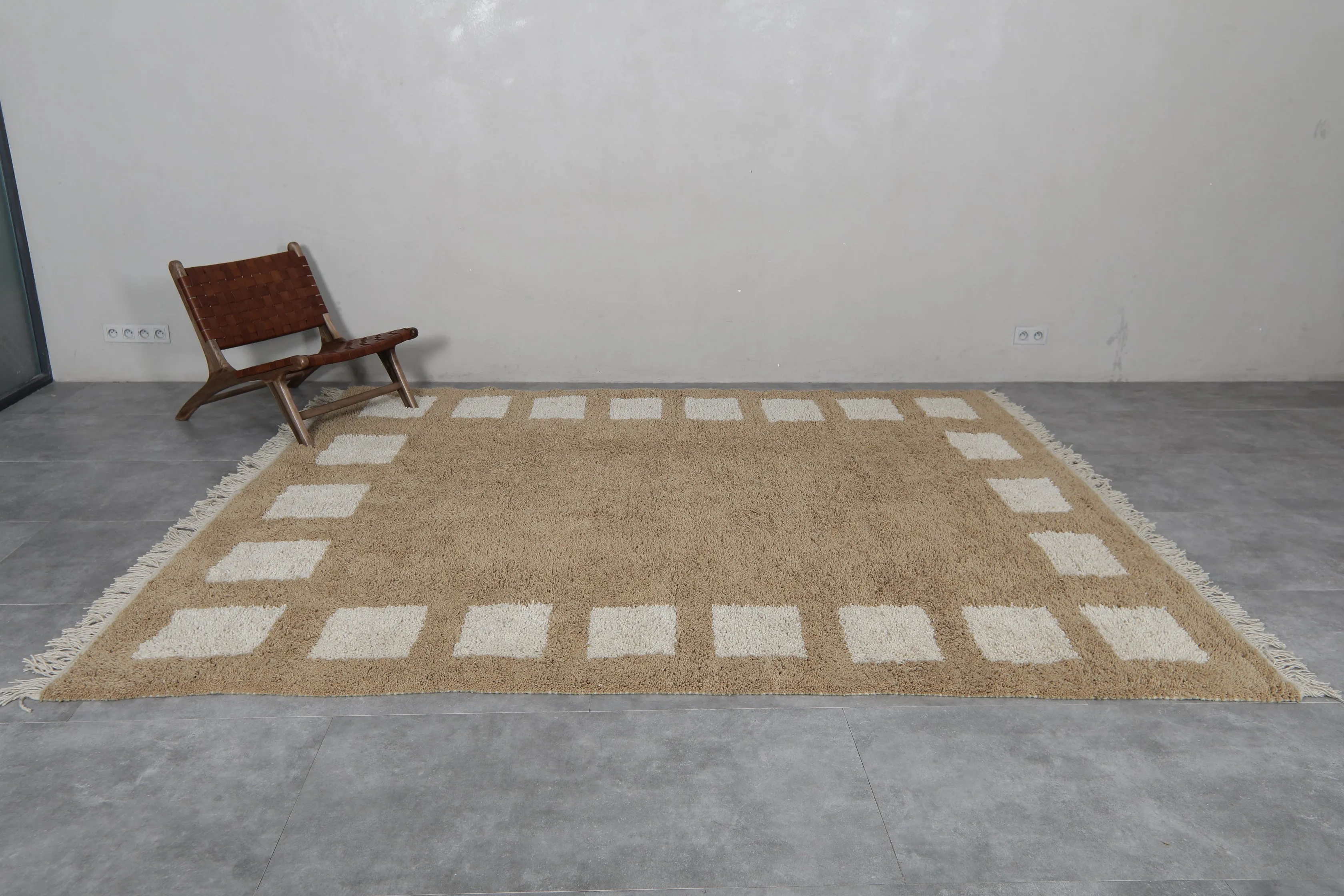 Beni ourain rug - Moroccan custom rug - Wool rug