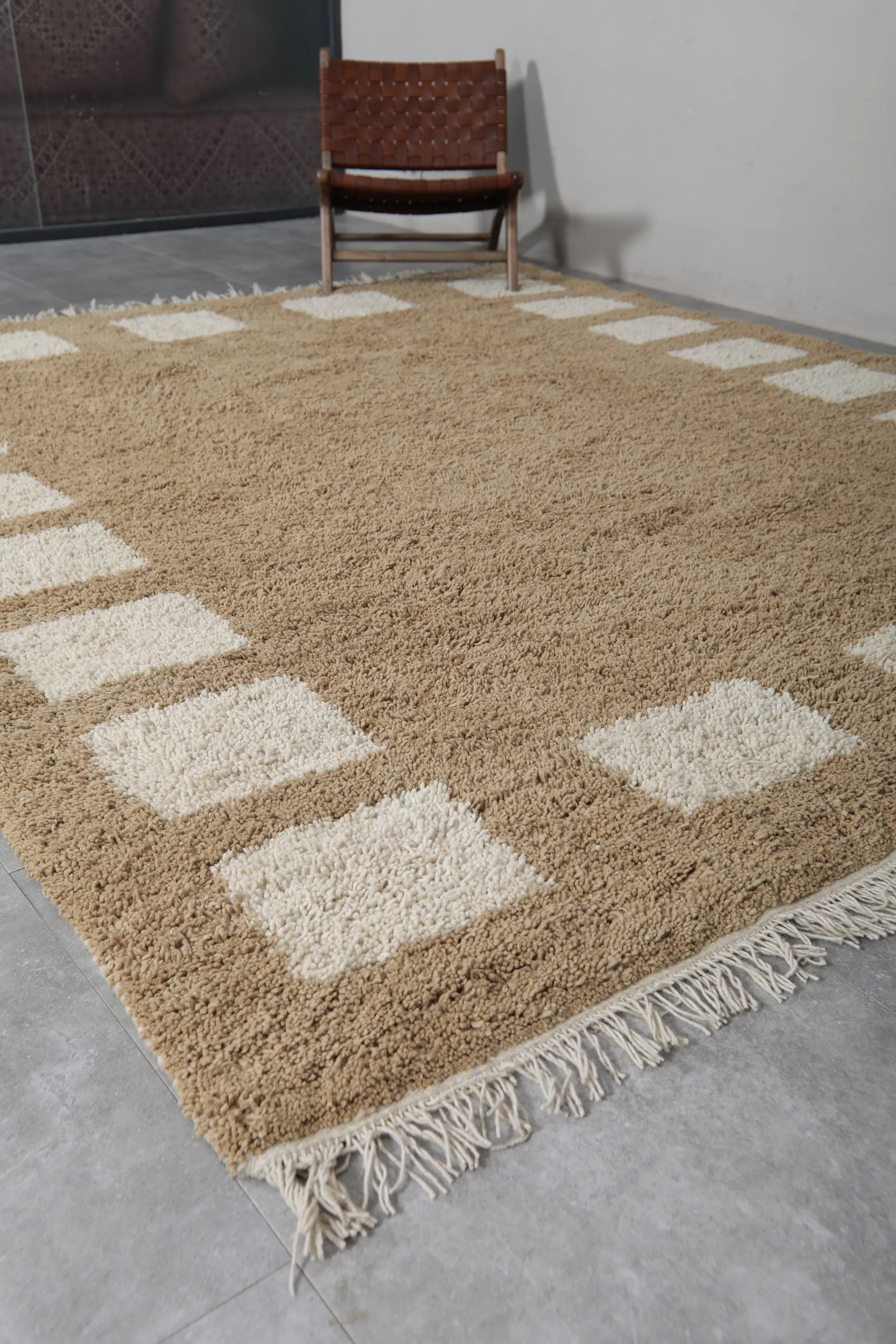 Beni ourain rug - Moroccan custom rug - Wool rug