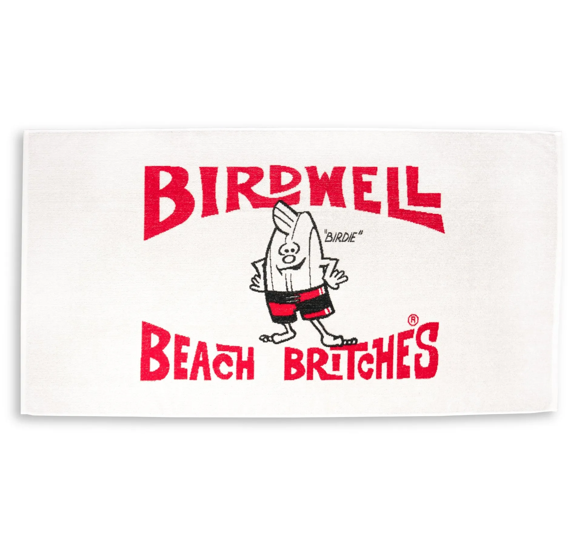 Birdwell Beach License Plate Towel