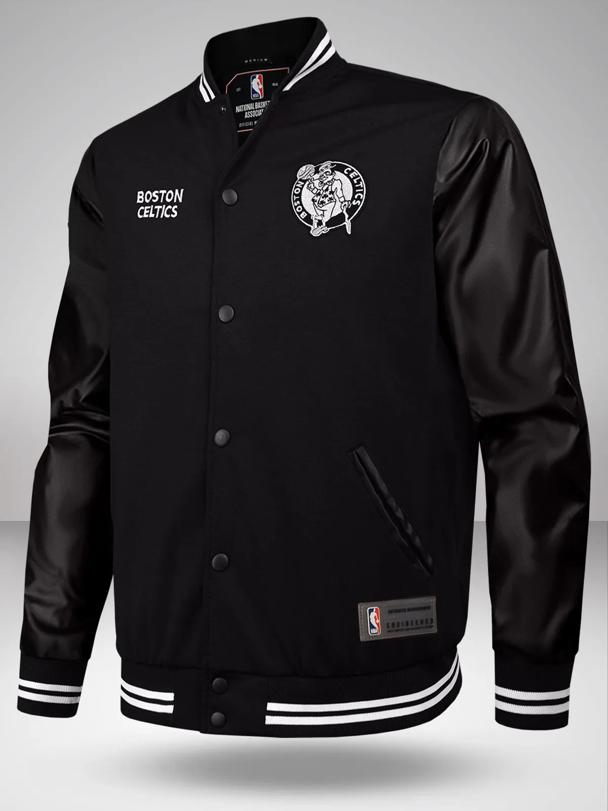 Boston Celtics: Printed Varsity Jacket