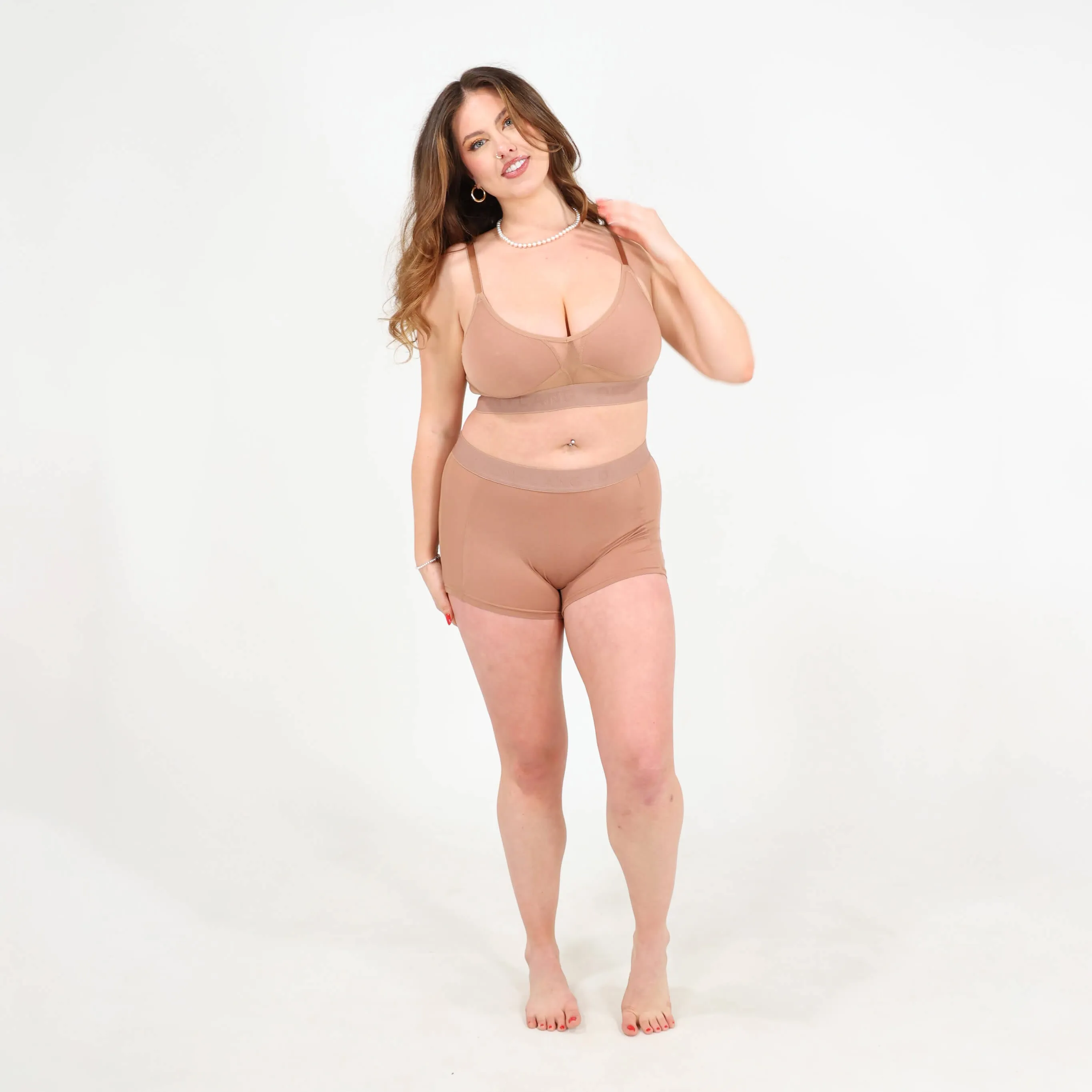 Bria Bralette - Skin Bronze