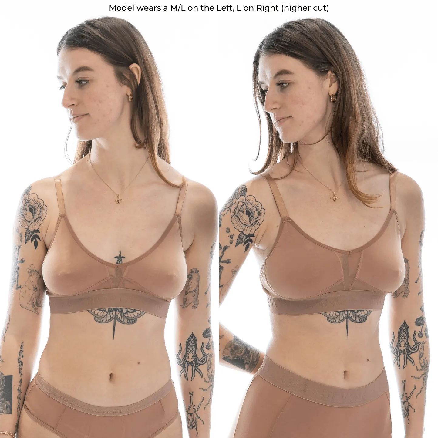 Bria Bralette - Skin Bronze