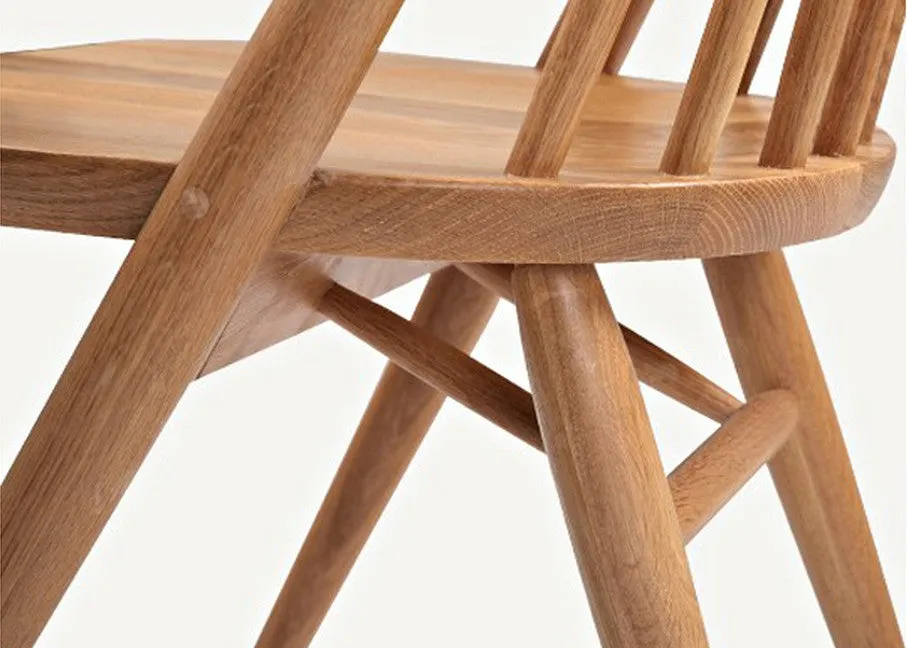 Brown Enkel Oak Chair