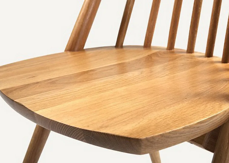 Brown Enkel Oak Chair