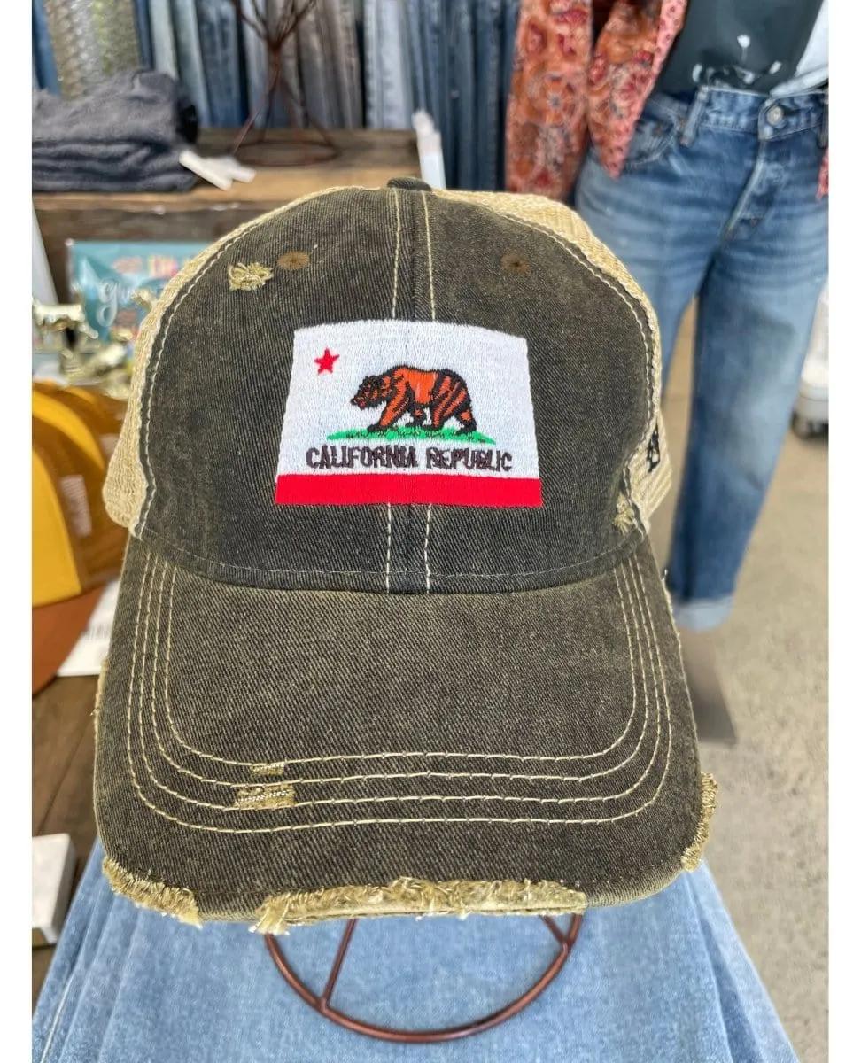 California Republic Trucker Hat