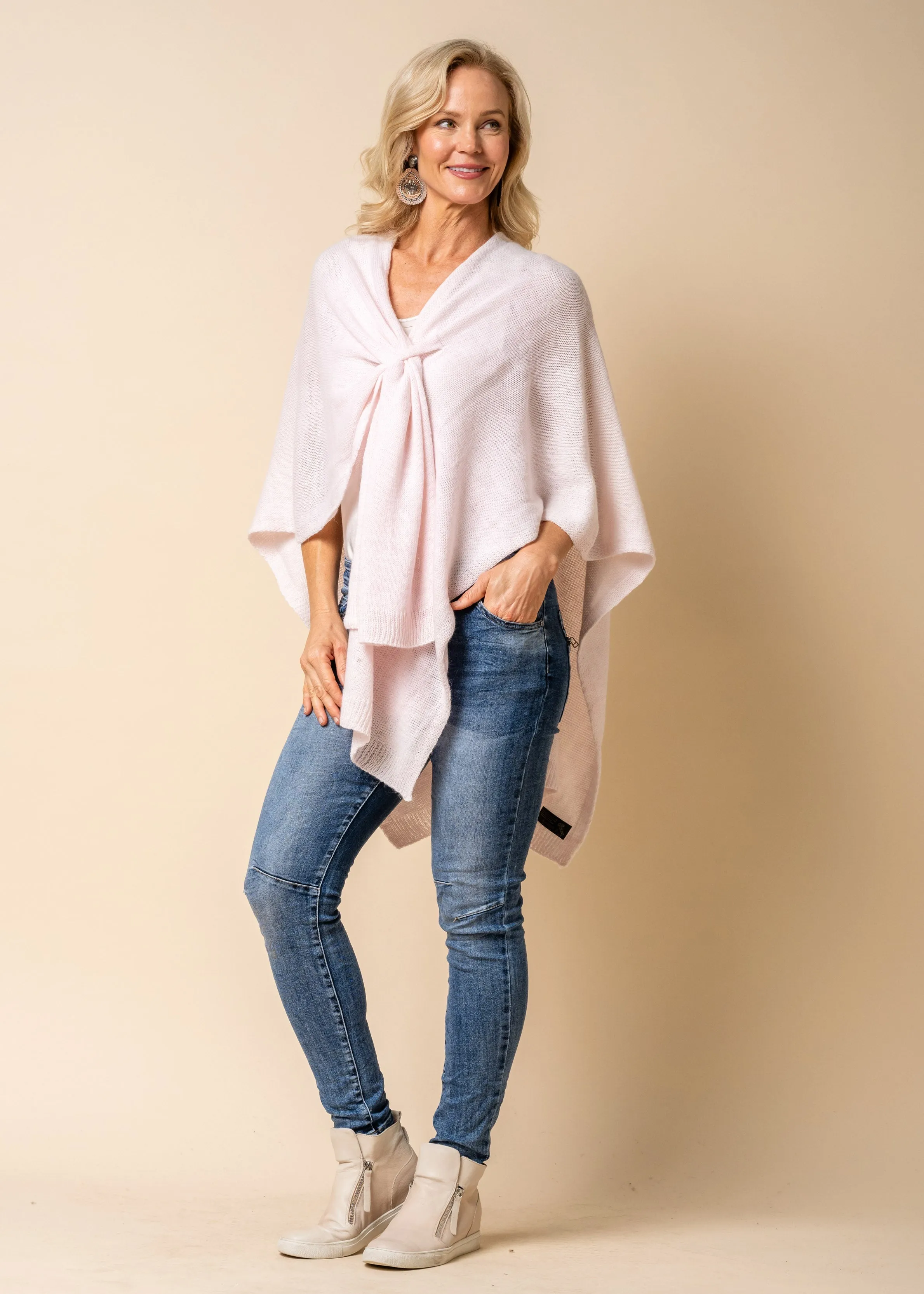 Casilda Shawl in Blush