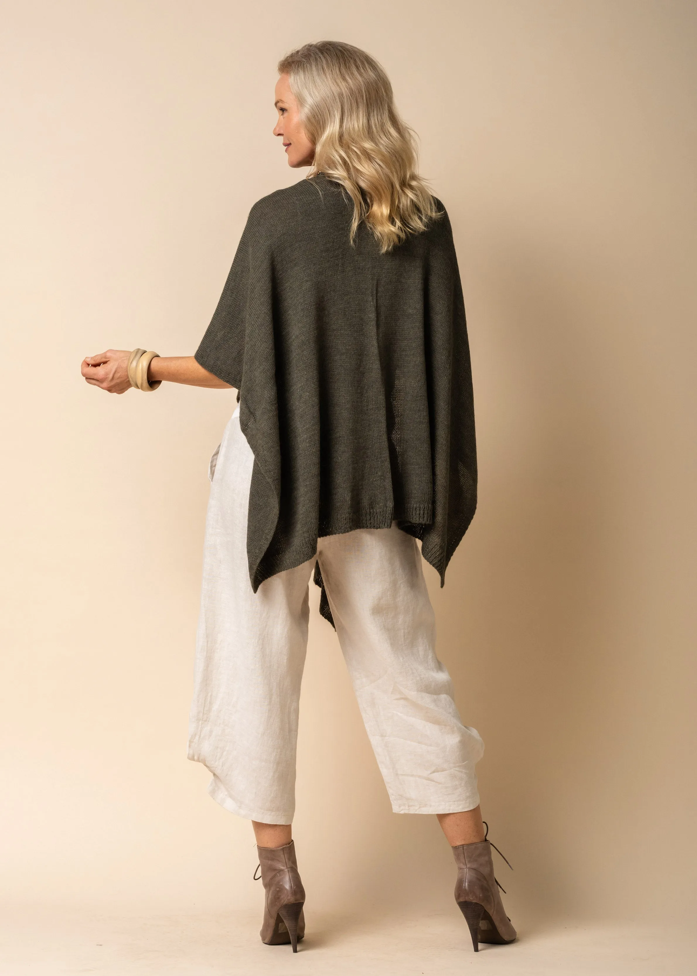 Casilda Shawl in Khaki