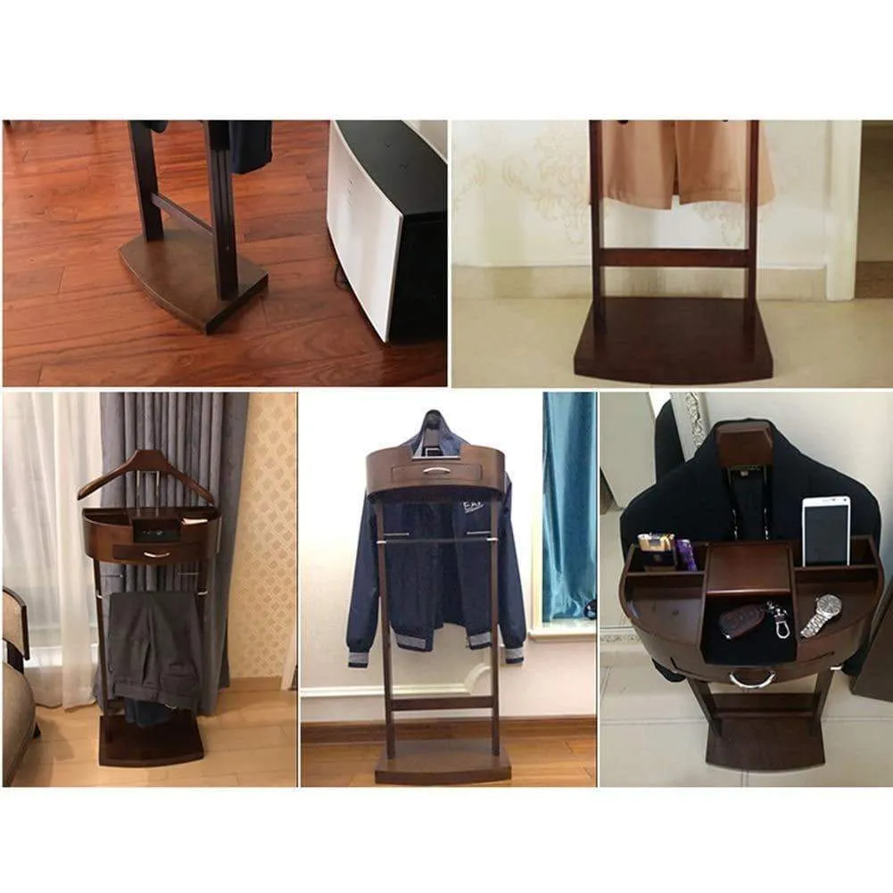 CDGF ZW Living Room Hangers Solid Wood Coat Rack Stand-Alone Coat Rack Corridor Coat Rack Handbags Bedroom Hanger Storage Rack Hanger Living Room Decoration