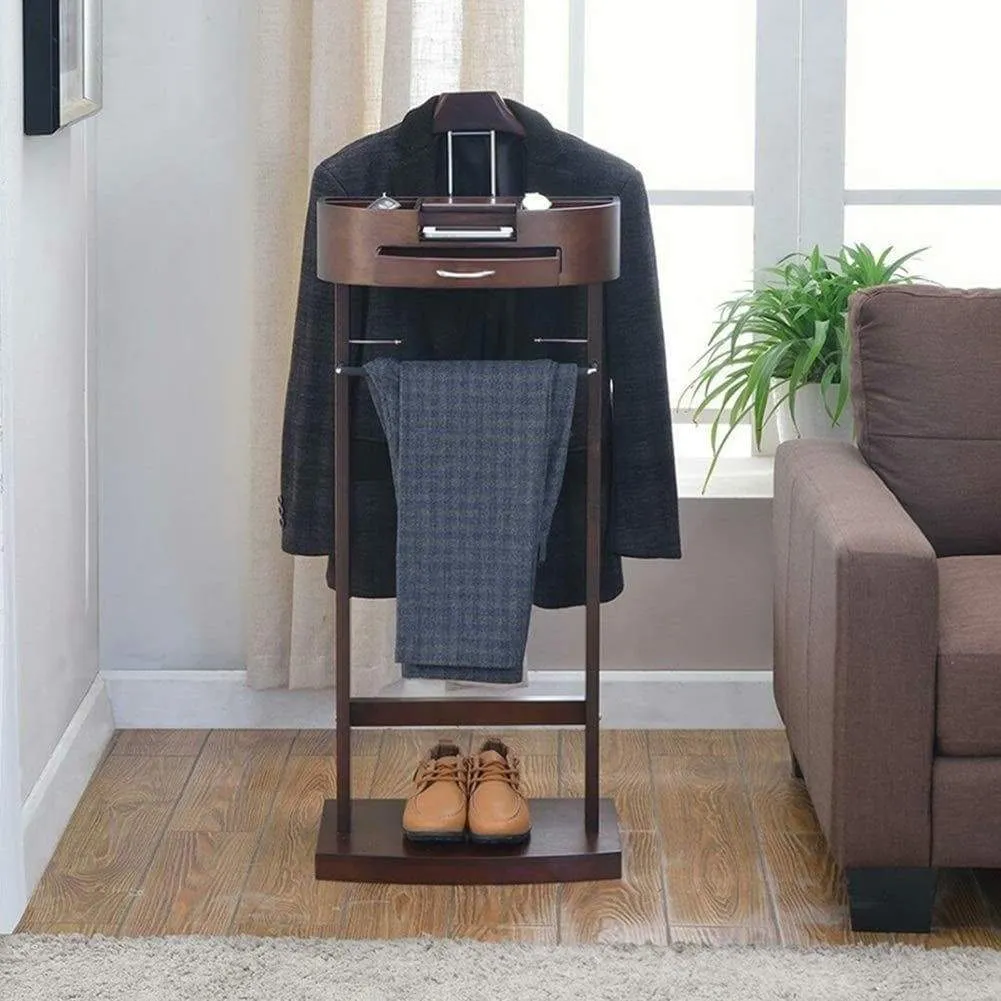 CDGF ZW Living Room Hangers Solid Wood Coat Rack Stand-Alone Coat Rack Corridor Coat Rack Handbags Bedroom Hanger Storage Rack Hanger Living Room Decoration