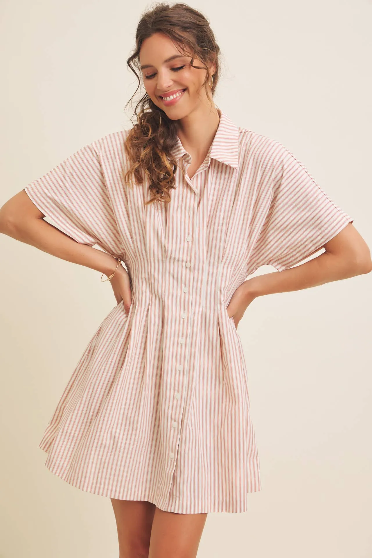 Cecily Stripe Dress