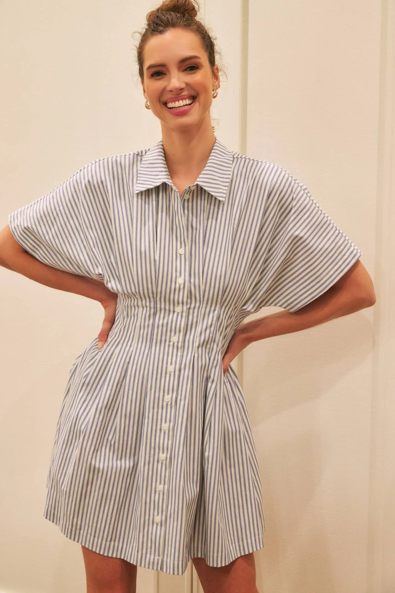 Cecily Stripe Dress