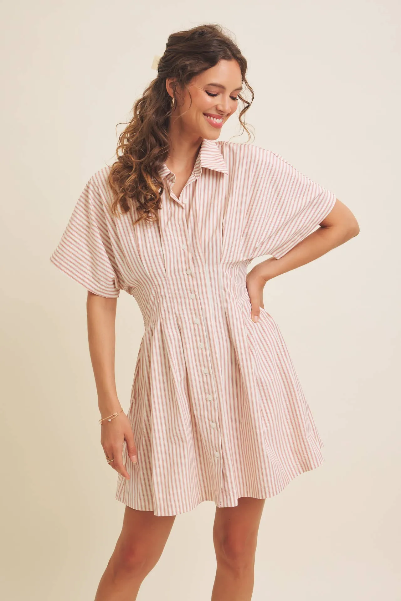 Cecily Stripe Dress