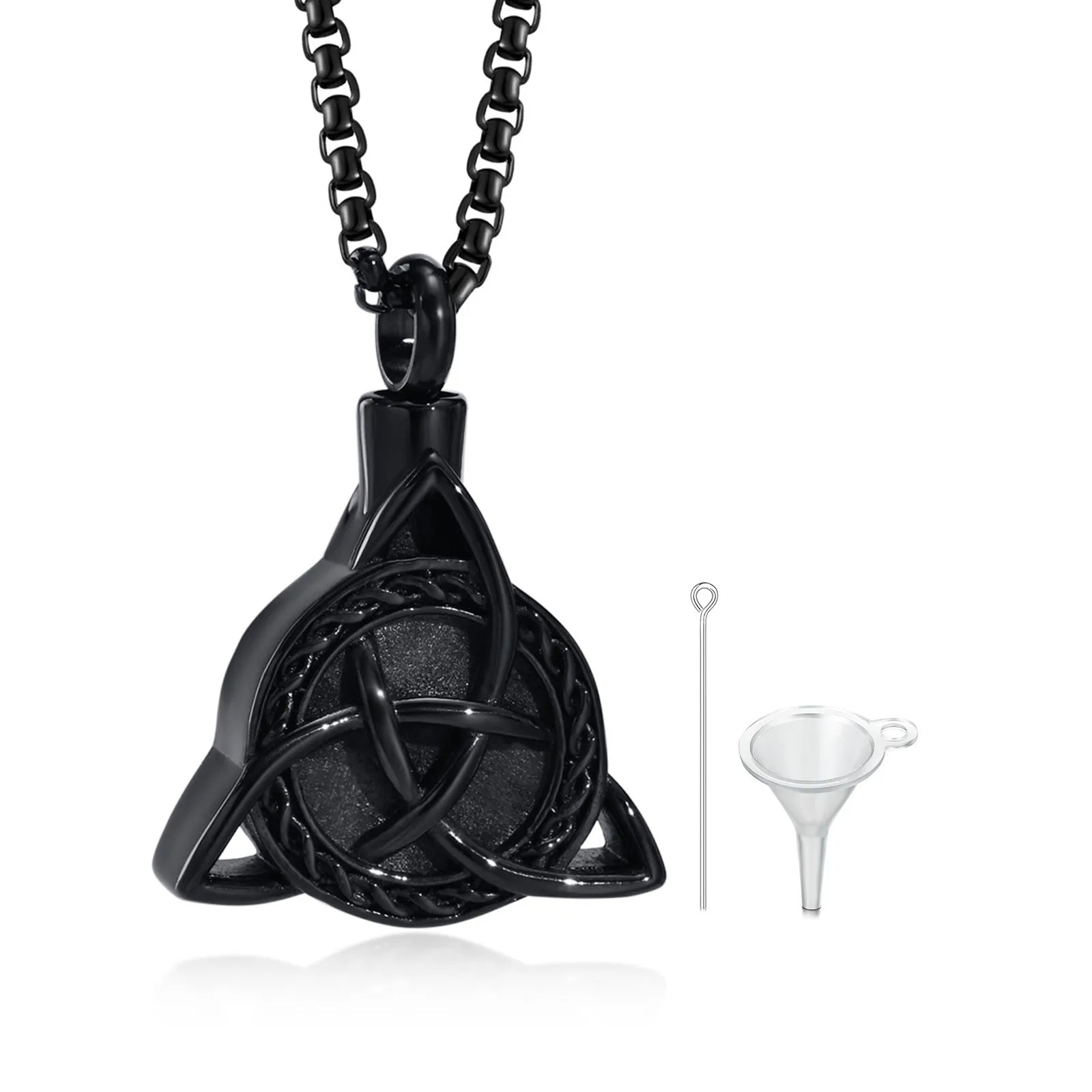 Celtic Knot Urn Necklace