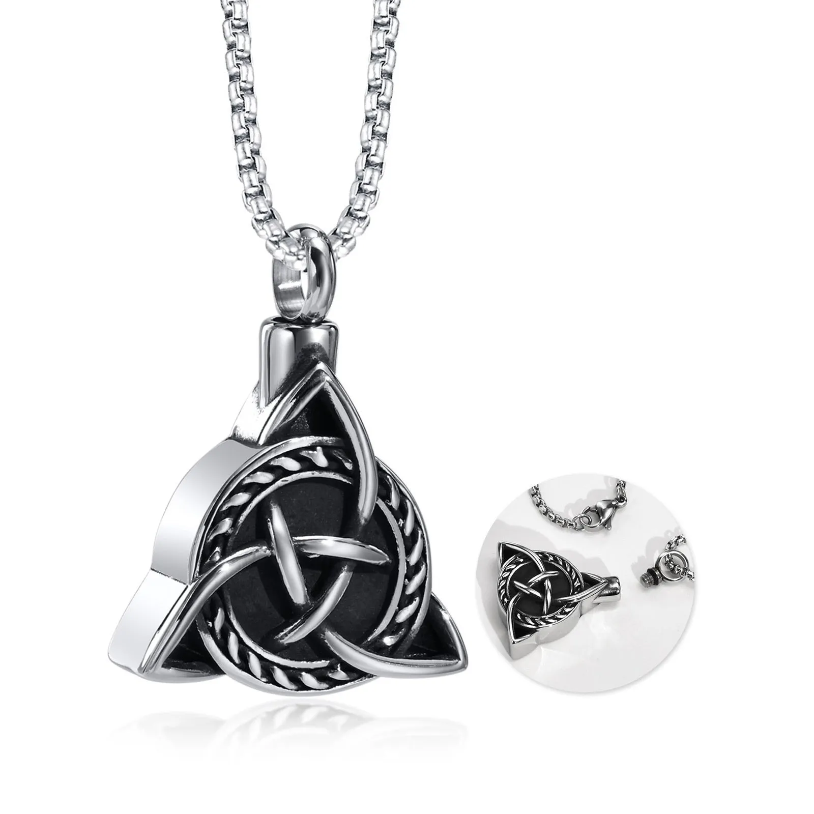 Celtic Knot Urn Necklace