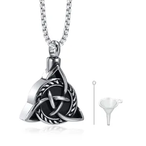 Celtic Knot Urn Necklace
