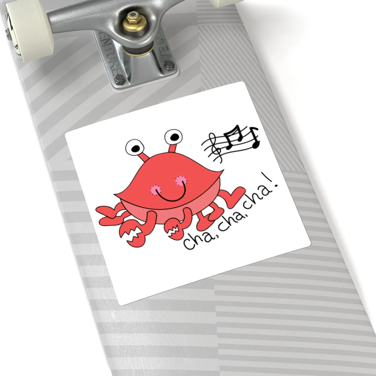 Cha, Cha, Cha! Square Stickers