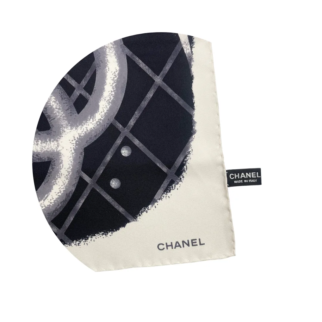 Chanel Fragrance Logo Neck Scarf