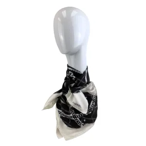 Chanel Fragrance Logo Neck Scarf