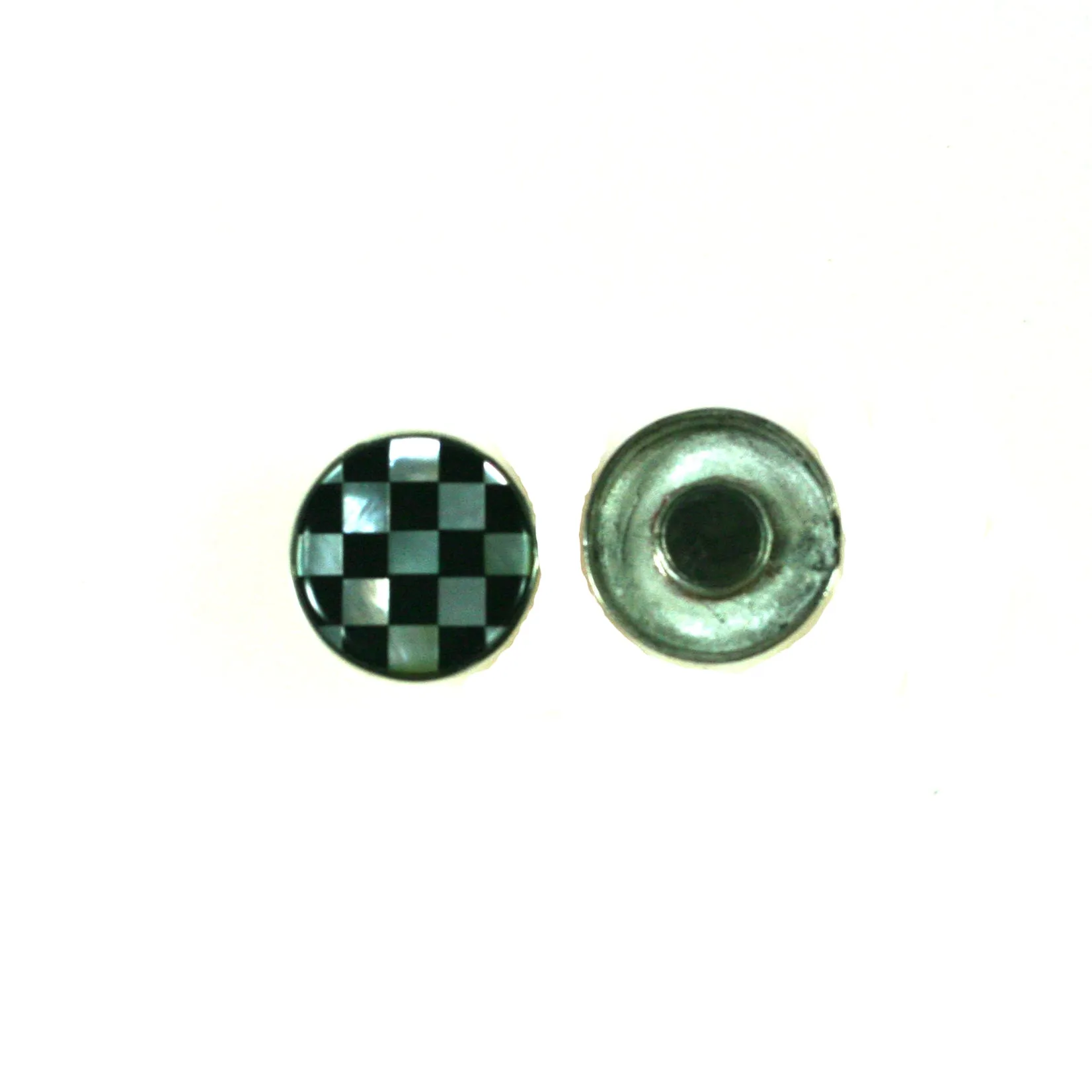 Checkerboard Inlay Magnetic Clasp