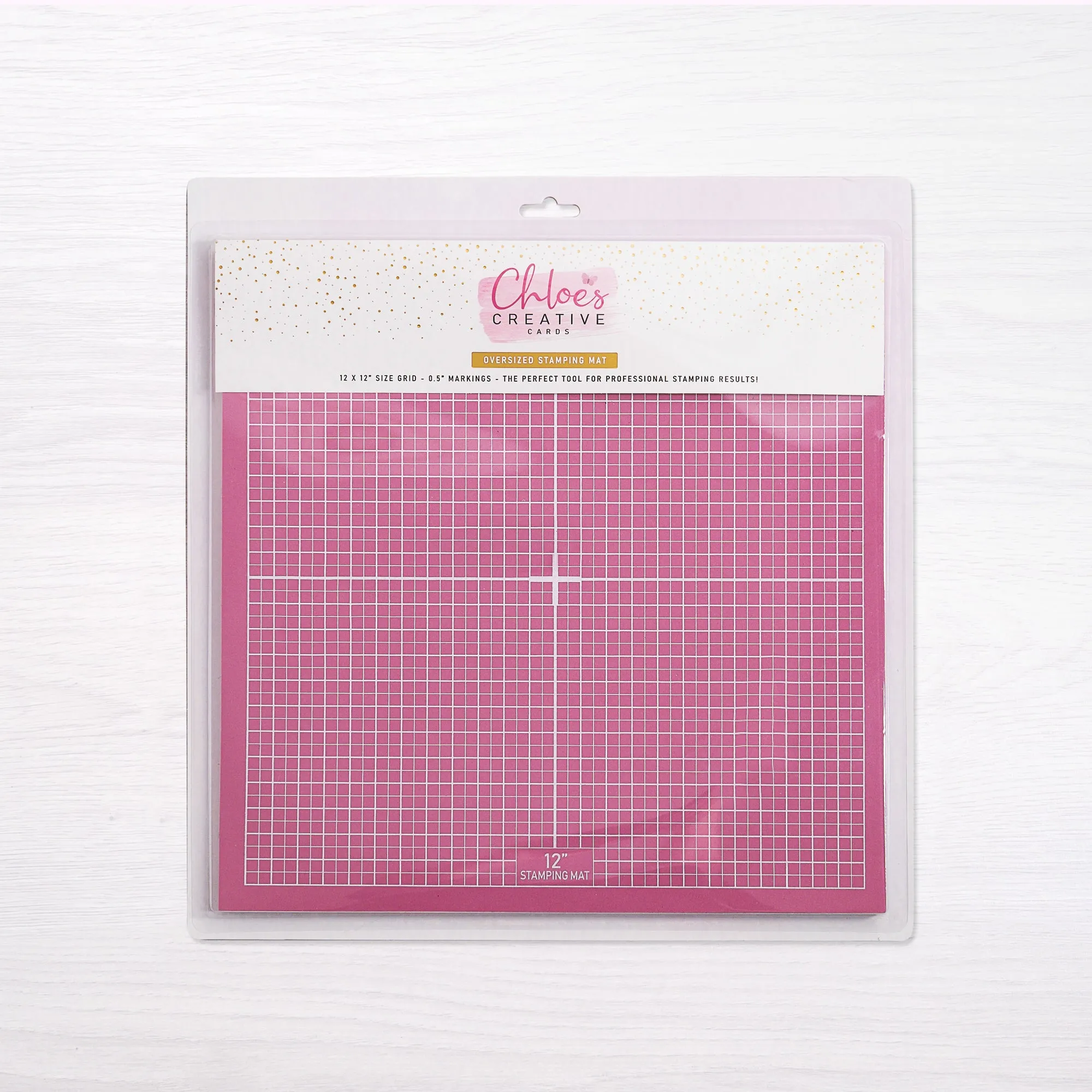 Chloes Creative Cards Oversized 12"x12" Foam Stamping Mat