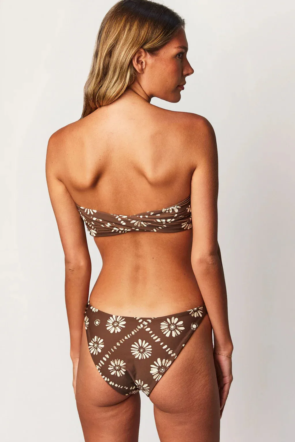 Citrine Lottie Top Vintage Floral