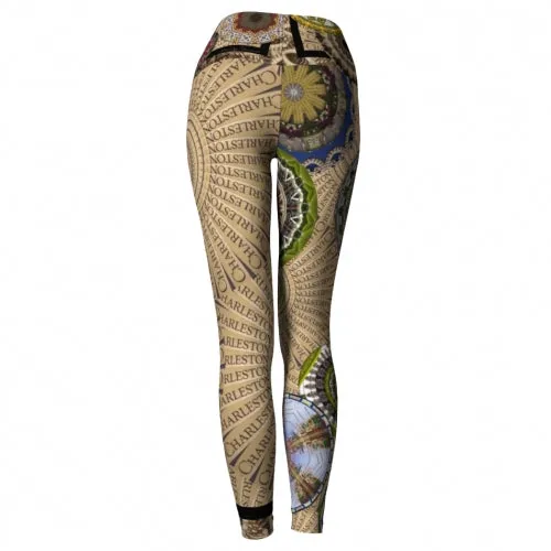 Cosmopolite - Charleston Yoga Leggings