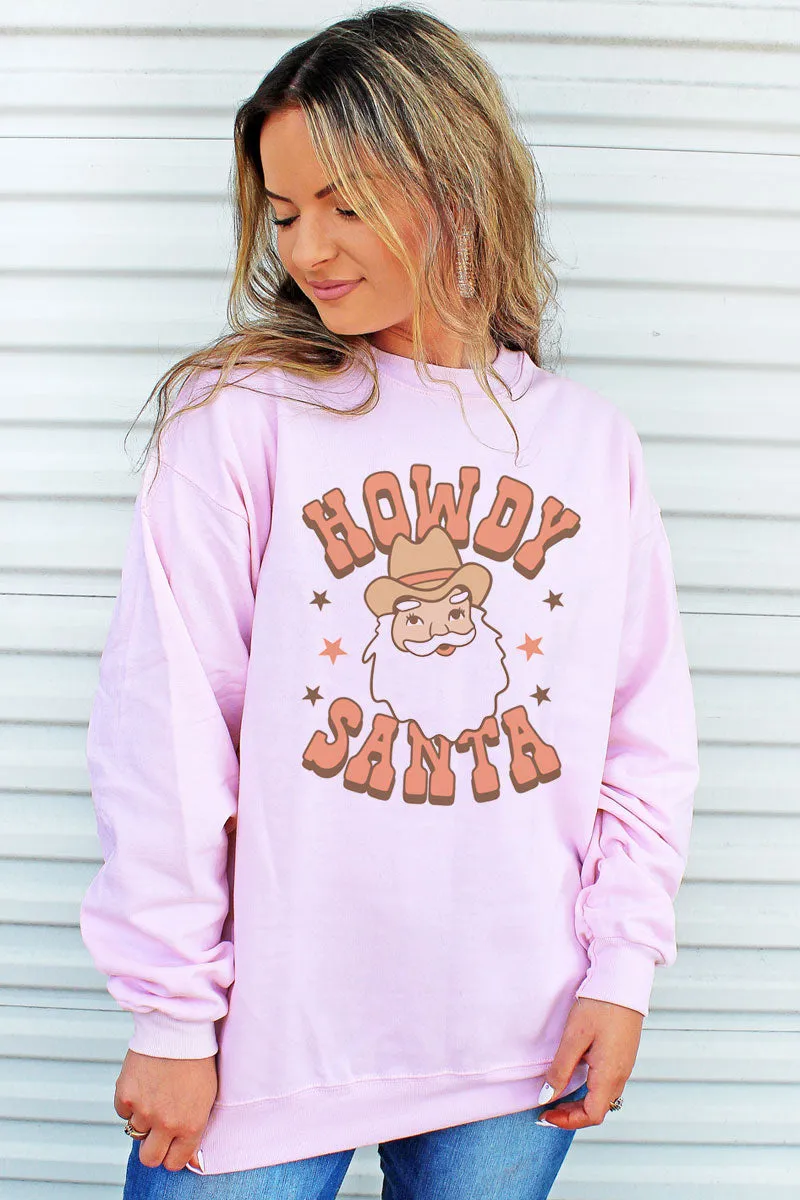 Cowboy Howdy Santa Unisex NuBlend Crew Sweatshirt