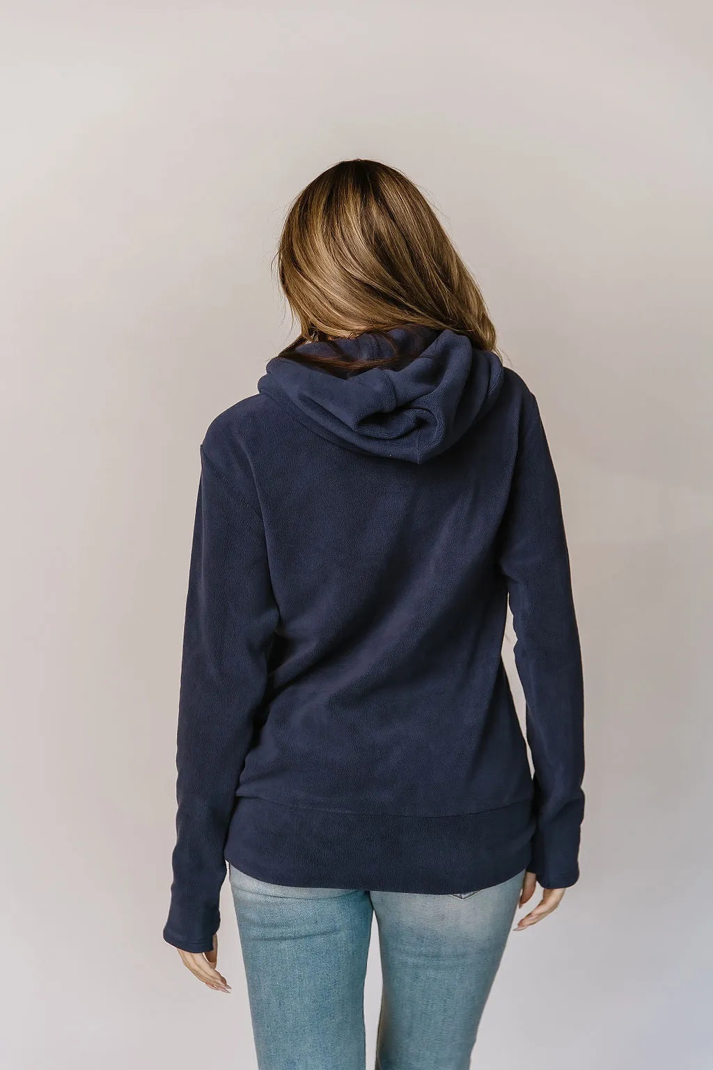 Cozy Cutie Halfzip Sweatshirt - Blueberry
