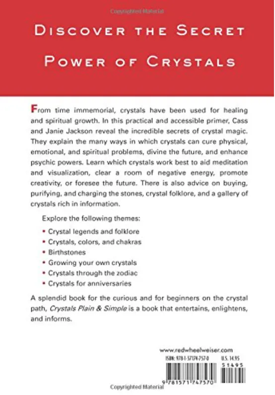 Crystals plain & simple by Jackson & Jackson