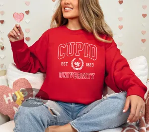 Cupid University Valentine's Day Sweatshirt