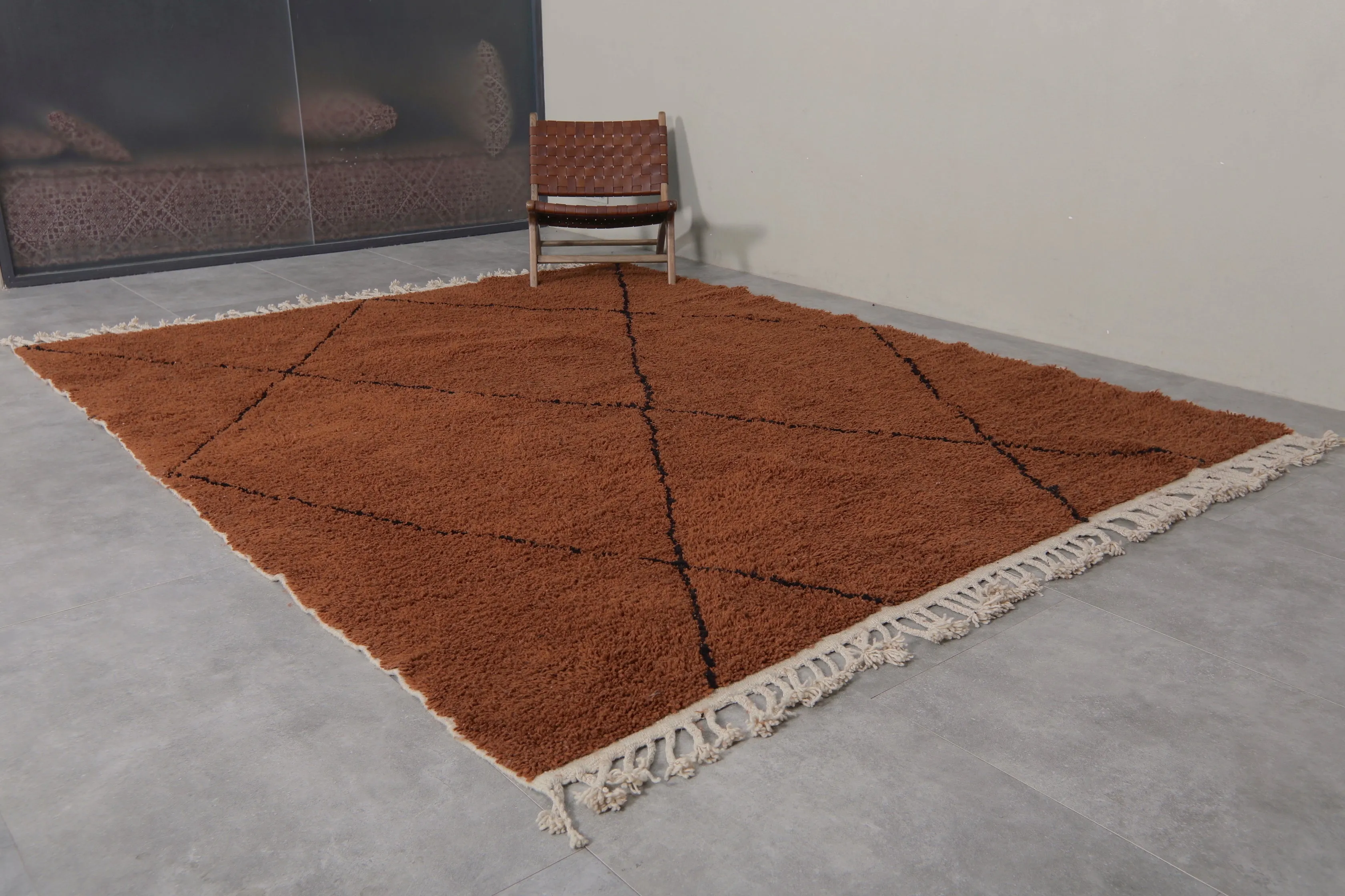 Custom Berber rug - Handmade Beni ourain rug - Morocco rug