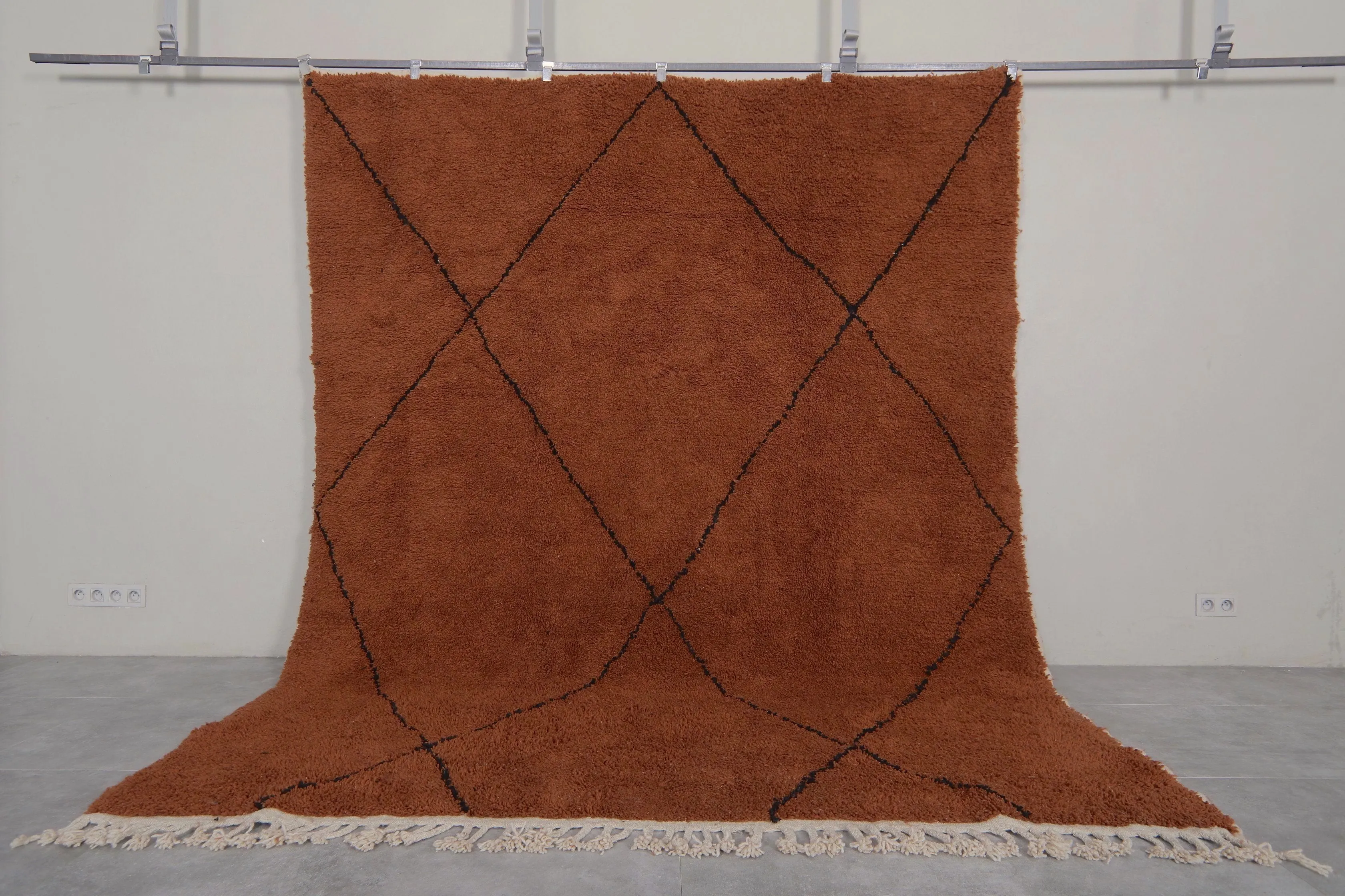 Custom Berber rug - Handmade Beni ourain rug - Morocco rug