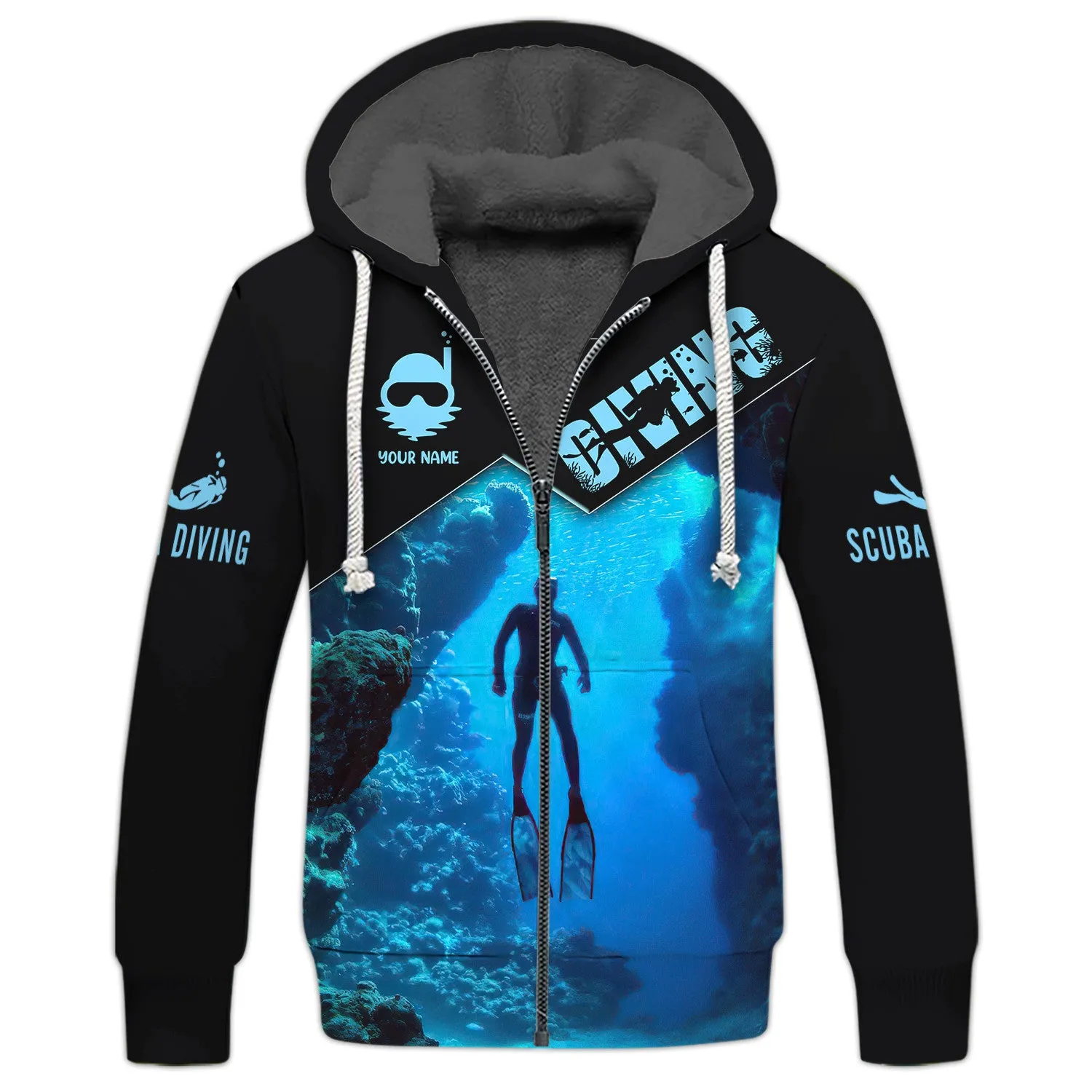 Custom Diving Tee Shirt Scuba Diving 3D Shirts Gift For Divers