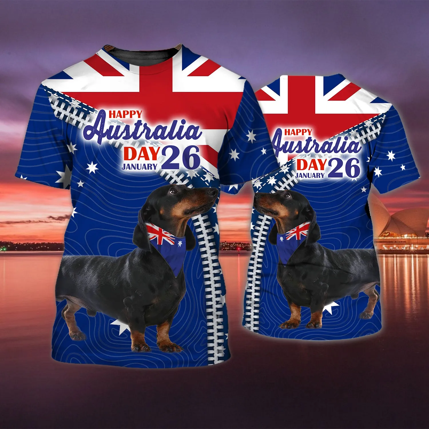 Dachshund, Happy Australia Day