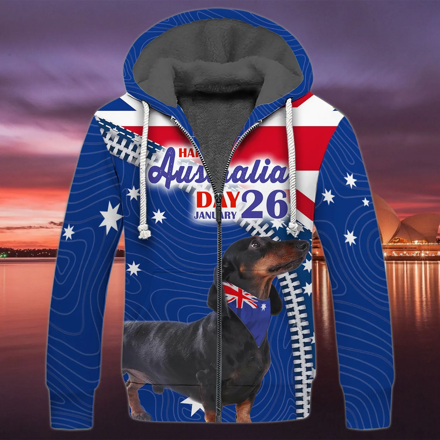 Dachshund, Happy Australia Day