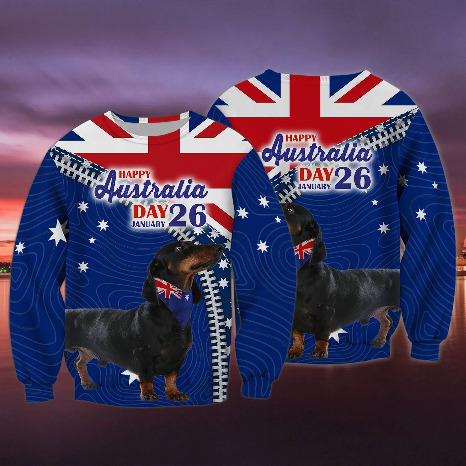 Dachshund, Happy Australia Day