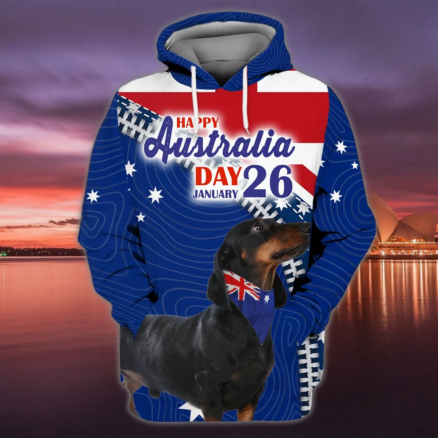 Dachshund, Happy Australia Day