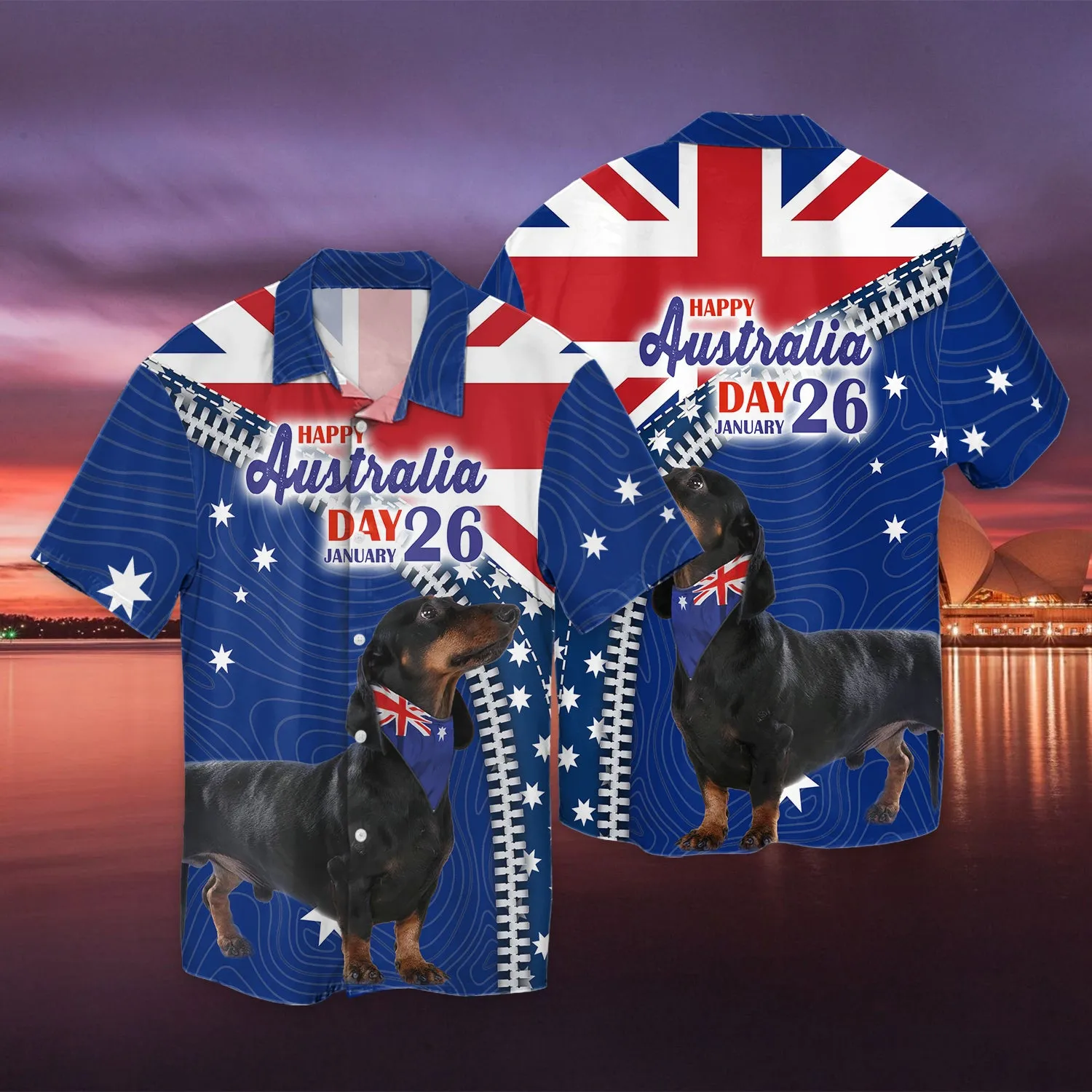 Dachshund, Happy Australia Day