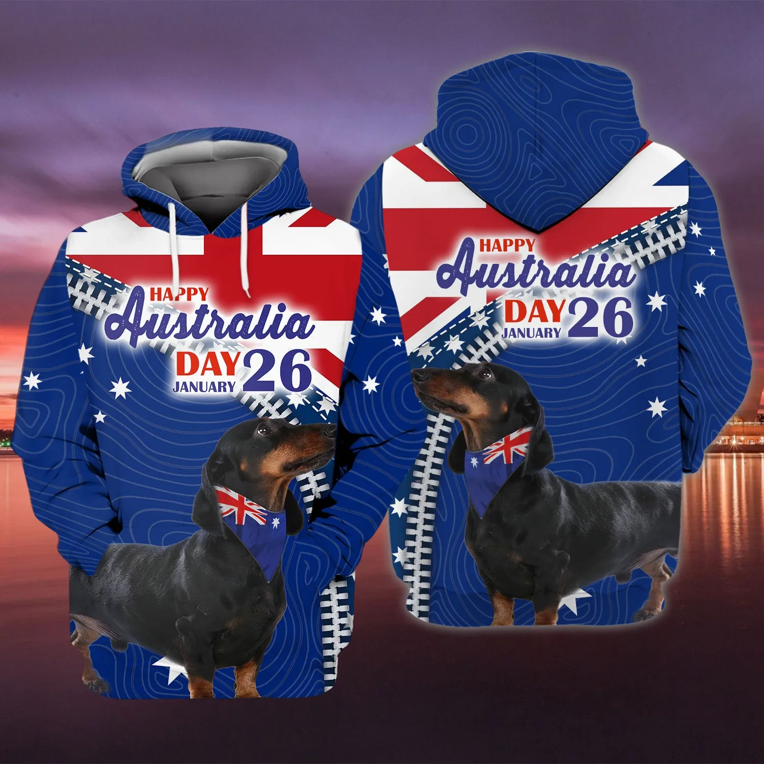 Dachshund, Happy Australia Day