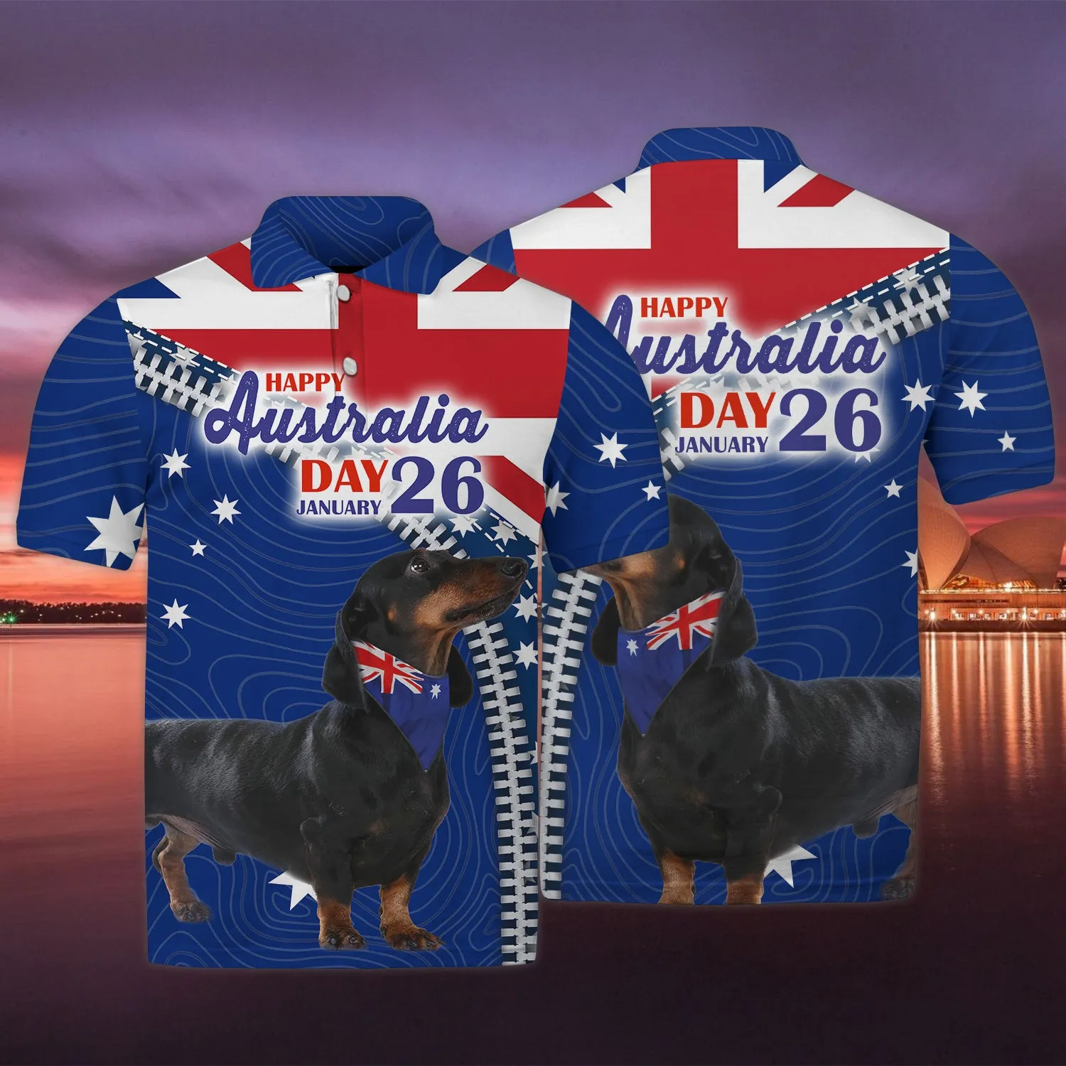 Dachshund, Happy Australia Day
