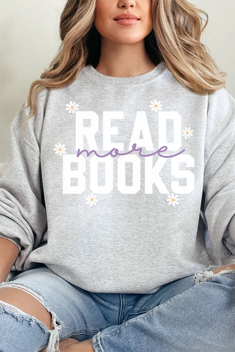 Daisy Read More Books Unisex NuBlend Crew Sweatshirt