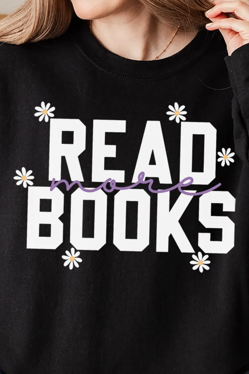 Daisy Read More Books Unisex NuBlend Crew Sweatshirt