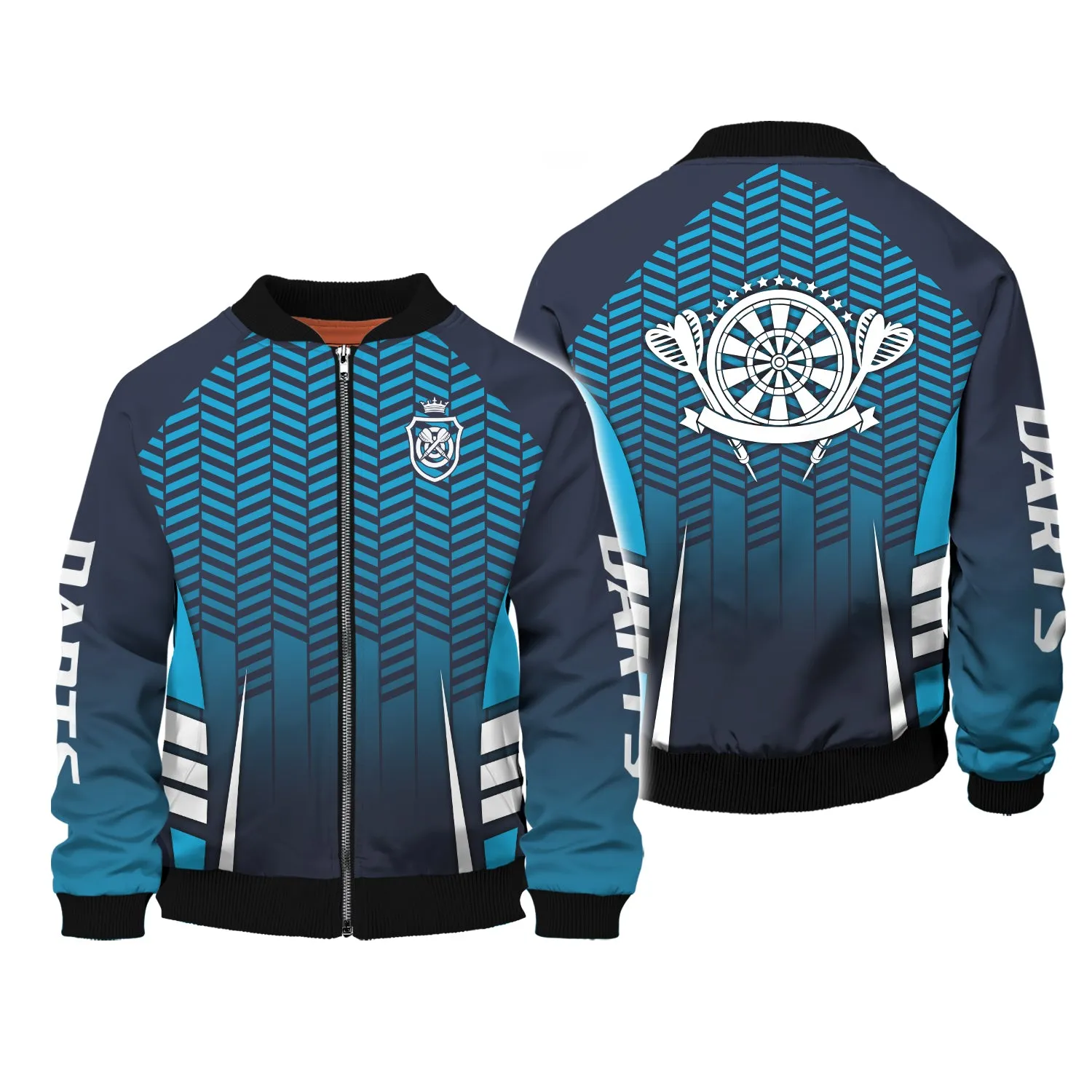 Dart Board Blue 3D Printed Shirts