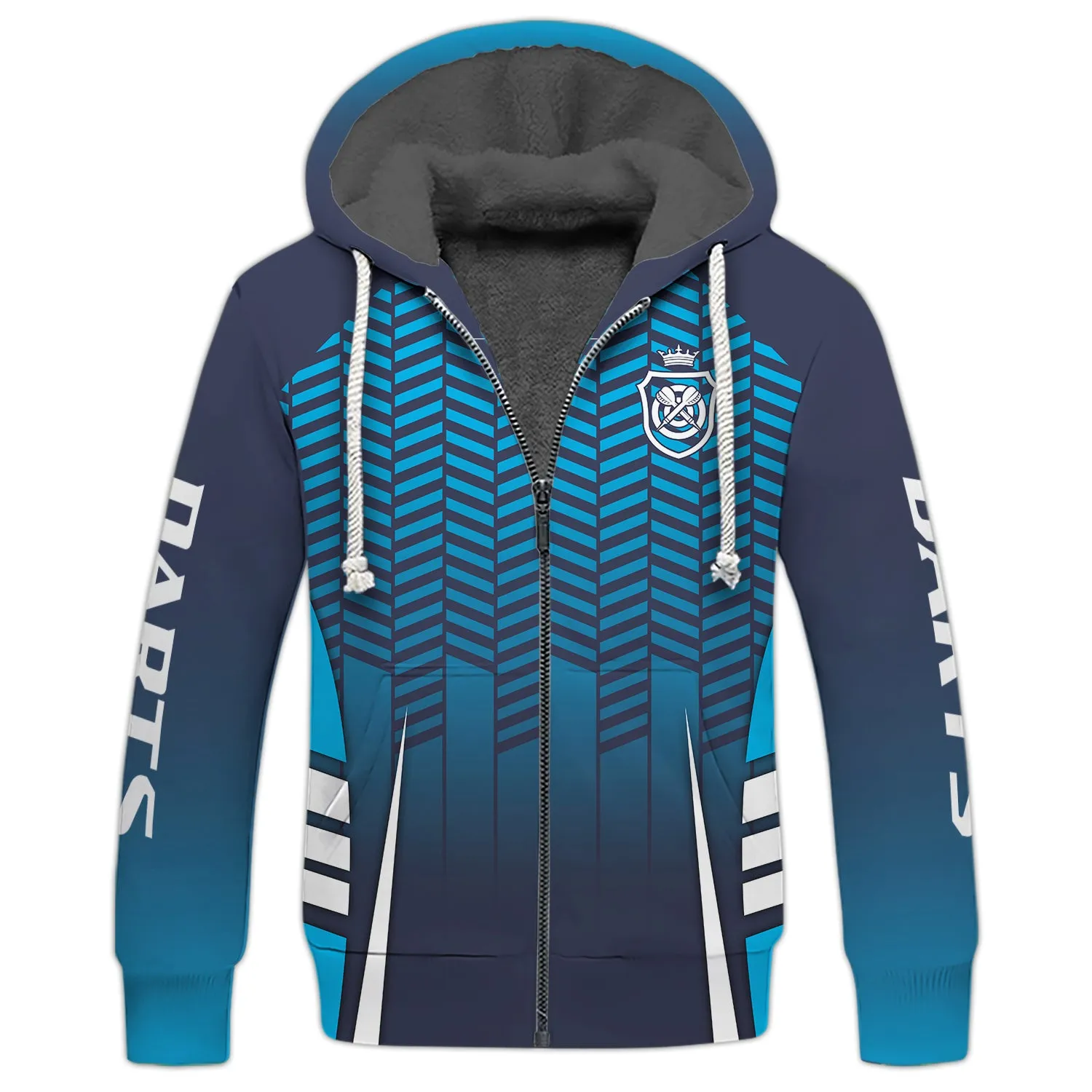Dart Board Blue 3D Printed Shirts