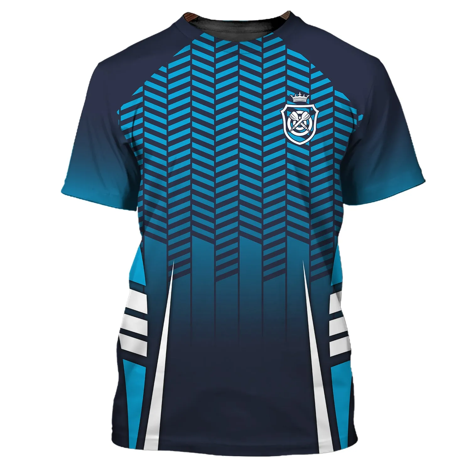 Dart Board Blue 3D Printed Shirts