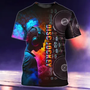 Disc Jockey Music 3d Full Print 1212