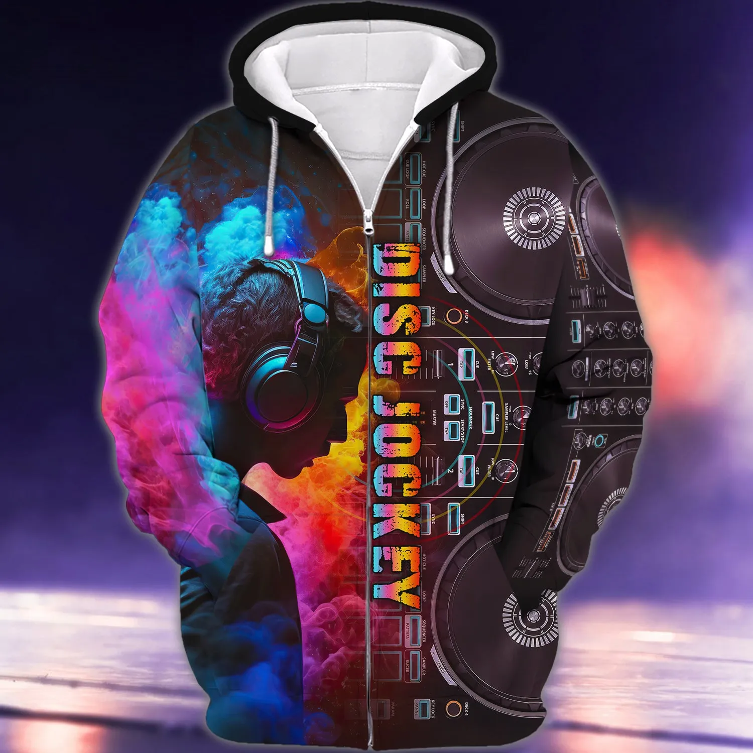 Disc Jockey Music 3d Full Print 1212